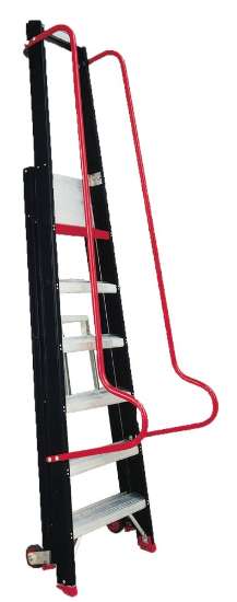 Afbeeldingen van Magazijntrap - aluminium trap (gecoat)