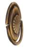 Afbeeldingen van Siro Hangende handgreep metaal - boorafstand 32mm/L 68mm/H 9mm/B 36mm antiek messing 
