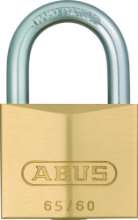 Afbeeldingen van Abus hangslot messing los     65/20
