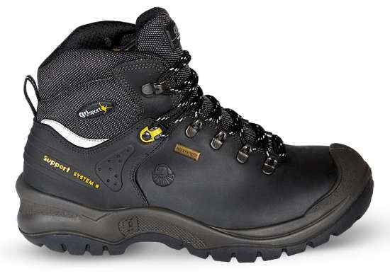 Afbeeldingen van Grisport Schoen 70211C S3 Maat 42 Hoog Zwart