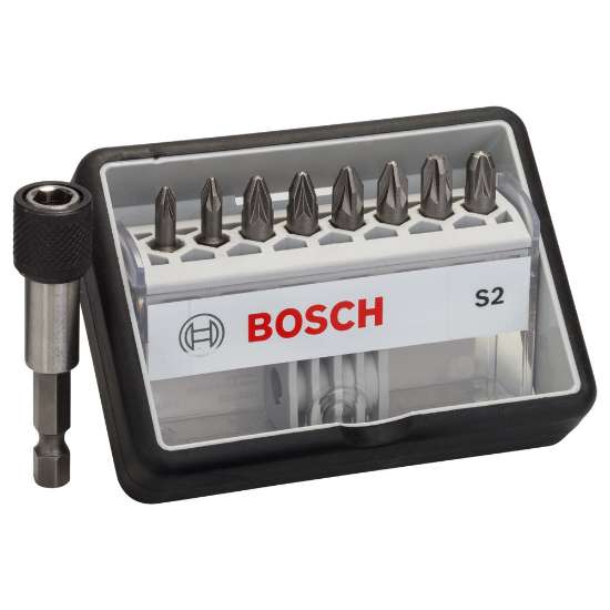 Afbeeldingen van Bosch 8+1-delige Robust Line bitset S Extra Hard