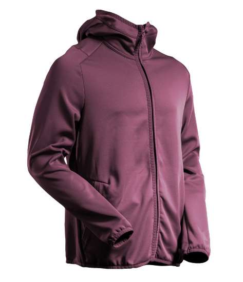 Afbeeldingen van Mascot fleecetrui met capuchon - maat 3XL - bordeaux