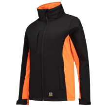 Afbeeldingen van Tricorp softshell jack 402008 - maat 4XL - zwart/oranje 