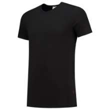 Afbeeldingen van Tricorp T-Shirt ela Staan Slim fit V hals 101012 Zwart 3XL