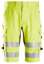 Afbeeldingen van Snickers ProtecWork korte broek, klasse 1, 6160-6600, Maat 64, high-visibillity geel