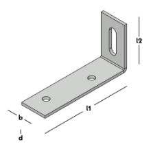 Afbeeldingen van GB Versterkingshoek 70x35 20x2 Zink-Magnesium