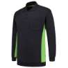 Afbeeldingen van Tricorp 302001 Polosweater Bicolor Borstzak