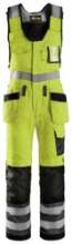 Afbeeldingen van Snickers bodybroek 0213-6674 - maat 156 - high-visibilty geel