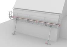 Afbeeldingen van Altrex Modulaire Triangelbrug - Werkhoogte 3 tot 5m - Platformlengte 9m 