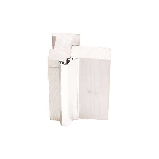 Afbeeldingen van Axa beveiligingstrip - M3 buiten 5-9mm - aluminium Wit 