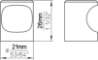 Afbeeldingen van Siro Meubelknop metaal - L 21mm/H 26mm/B 21mm - RVS 