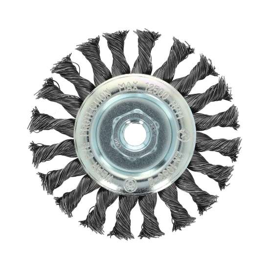 Afbeeldingen van Flexovit Rondborstel - Ø115x11mm M14 - draadikte 0.5mm
