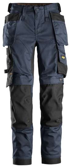 Afbeeldingen van Snickers Workwear AllroundWork, Dames Stretchbroek met Holsterzakken 6247