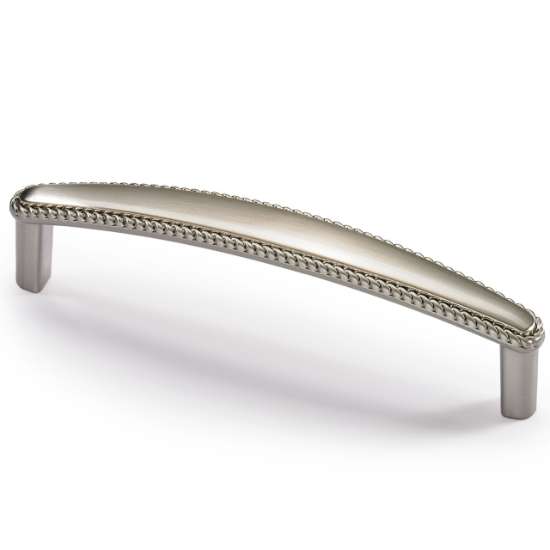 Afbeeldingen van Hettich Greep Savelli, boorafstand 128, L 140 mm, B 18 mm, H 29 mm, roestvrij staal finish geborsteld