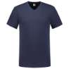 Afbeeldingen van Tricorp T-Shirt V hals Slim fit 101005 Ink S