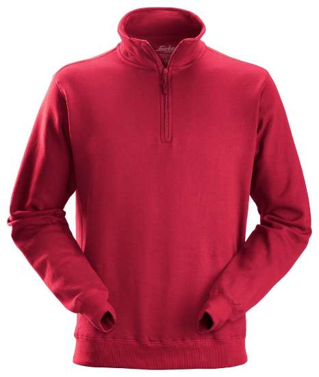 Afbeeldingen van Snickers sweatshirt 2818-1600 maat XL chili rood