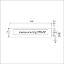 Afbeeldingen van Ami briefplaat DL met veer dd=38-45mm