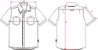 Afbeeldingen van Tricorp werkhemd korte mouw basis 701003 Navy 7XL