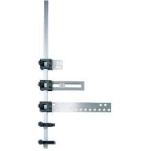 Afbeeldingen van Hettich Accura boorlichaam voor ladegeleiders, aluminium/kunststof