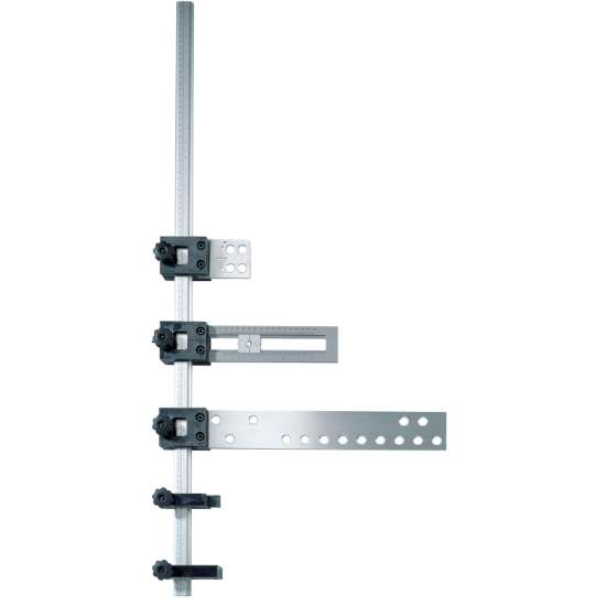 Afbeeldingen van Hettich Accura boorlichaam voor ladegeleiders, aluminium/kunststof