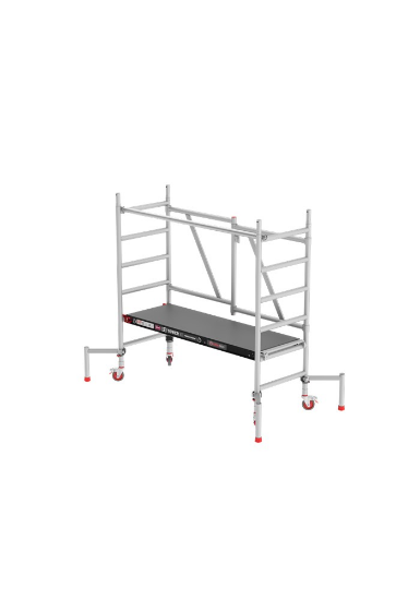 Afbeeldingen van Altrex Vouw-/Rolsteiger RS TOWER 54 - Werkhoogte 2.7 meter - Platformlengte 1.85 meter Hout 