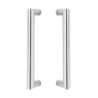 Afbeeldingen van INTERSTEEL Deurgrepen per paar recht-90° 630x80x30 HoH 600 rvs 4339