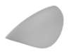 Afbeeldingen van Siro Meubelgreep metaal - L 51mm/H 17mm/B 16mm - aluminium 