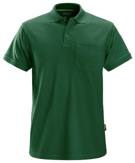 Afbeeldingen van Snickers Classic polo 2708-3900, Maat M, bosgroen