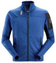 Afbeeldingen van Snickers body mapping micro fleece jack 9438-5604, Maat S, kobalt blauw/zwart