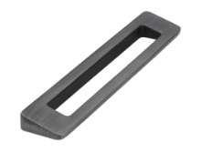 Afbeeldingen van Siro Meubelgreep metaal - boorafstand 96mm/L 118mm/H 24mm/B 10mm antiek ijzer 