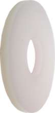 Afbeeldingen van Carr.Ring Nylon Wit M4X12mm    Din9021 P