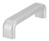 Afbeeldingen van Siro Meubelgreep kunststof - boorafstand 96mm/L 108mm/H 26mm/B 20mm - aluminium 