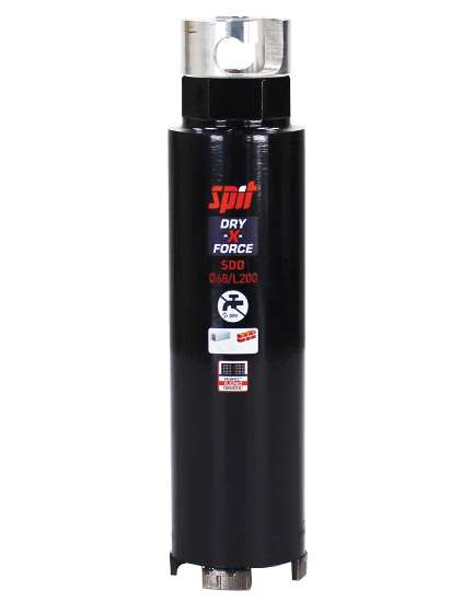Afbeeldingen van Spit diamantboor DRY-X-FORCE - Ø68x200mm - droogboorsysteem SDD