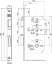 Afbeeldingen van Nemef toilet slot 644 60 U20 DR