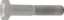 Afbeeldingen van Zeskantbout Rvs     M16X60mm   Din931 A2