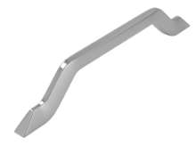 Afbeeldingen van Siro Meubelgreep metaal - boorafstand 160mm/L 186mm/H 32mm/B 9mm chroom glanzend 