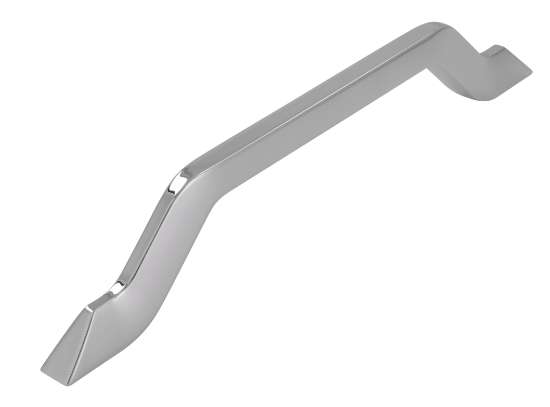 Afbeeldingen van Siro Meubelgreep metaal - boorafstand 160mm/L 186mm/H 32mm/B 9mm chroom glanzend 