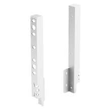 Afbeeldingen van Hettich Set achterwandverbinder ArciTech  250 mm, wit, links en rechts
