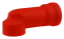 Afbeeldingen van Makita Beschermhuls - rood past op haaksemomentsleutel Dfl302/403 