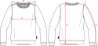 Afbeeldingen van Tircorp Sweater S280 - ronde hals Navy - Maat L