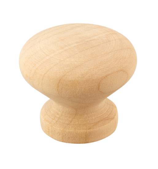 Afbeeldingen van Siro Meubelknop hout - L 30mm/H 25mm/B 30mm esdoorn 