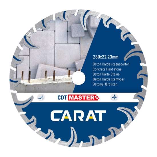 Afbeeldingen van Carat diamantzaag carat beton brilliant voor beton en harde materialen