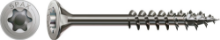 Afbeeldingen van Spax spaanplaatschroef 4Cut - Ø8x80mm T40 - verzonken multikop deeldraad RVS