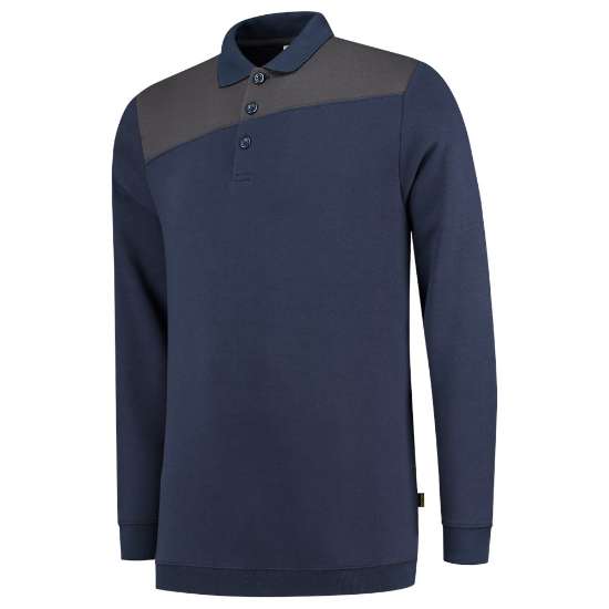 Afbeeldingen van Tricorp polosweater 302004 - maat 8XL - inkt/donkergrijs 