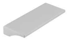 Afbeeldingen van Siro Meubelgreep metaal - boorafstand 32mm/L 52mm/H 20mm/B 7mm - mat aluminium 