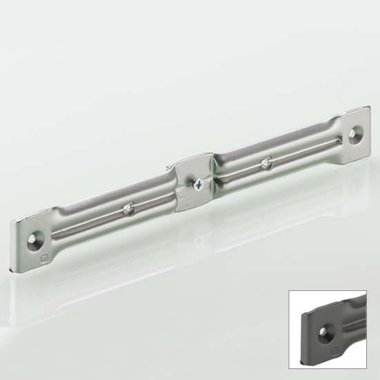 Afbeeldingen van Hettich Stabilisator voor kaderfront  300 mm (Dispensa 90°), zilver