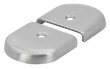 Afbeeldingen van Siro Eindstuk metaal - L 39mm/H 8mm/B 40mm RVS 