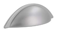 Afbeeldingen van Siro Schelpgreep kunststof - boorafstand 64mm/L 113mm/H 25mm/B 31mm - aluminium 
