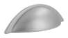 Afbeeldingen van Siro Schelpgreep kunststof - boorafstand 64mm/L 113mm/H 25mm/B 31mm - aluminium 