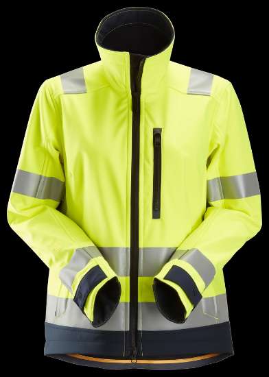 Afbeeldingen van AllroundWork, High-Vis Softshell Damesjack Klasse 2/3